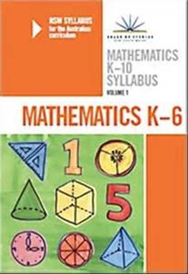 Cover Art for 9781743010075, NSW Syllabus Mathematics K-10: v. 1 - K-6 by New South Wales. Board of Studies