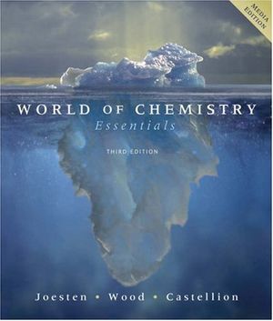 Cover Art for 9780534559090, World of Chemistry: Essentials by James Wood and Melvin D. Joesten