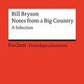 Cover Art for 9783150091340, Notes from a Big Country by Bill Bryson