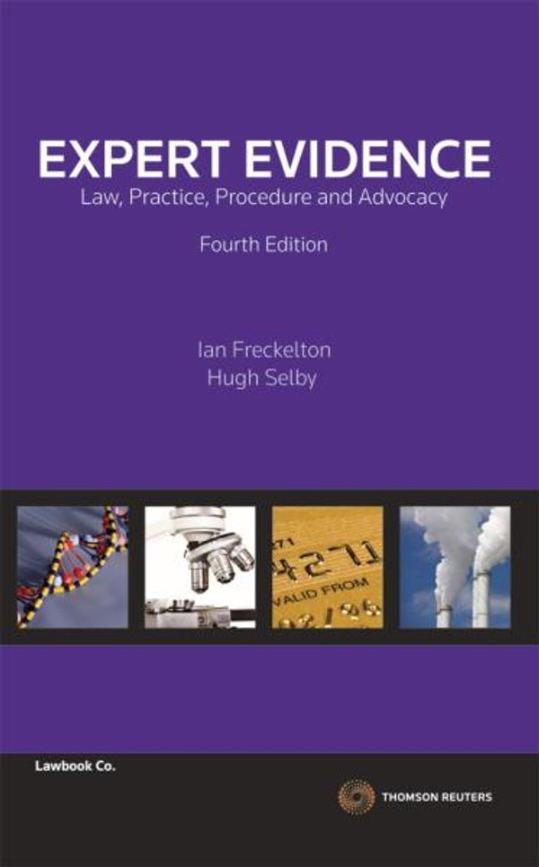 Cover Art for 9780455225470, Expert Evidence by Ian R. Freckelton