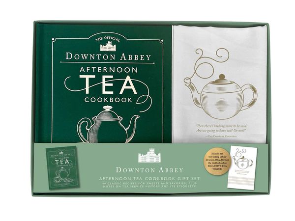 Cover Art for 9781681888538, The Official Downton Abbey Afternoon Tea Cookbook Gift Set [book + tea towel] (Downton Abbey Cookery) by Downton Abbey