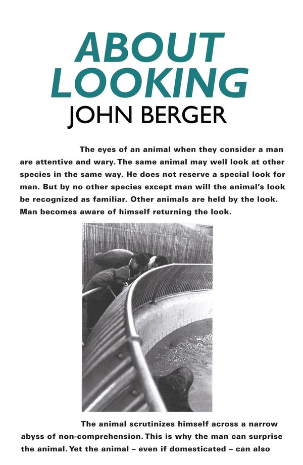 Cover Art for 9781408872154, About Looking by John Berger