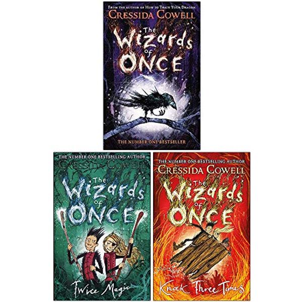 Cover Art for 9789123893638, The Wizards of Once Series 3 Books Collection Set By Cressida Cowell (The Wizards of Once, Twice Magic, Hardback-Knock Three Times) by Cressida Cowell