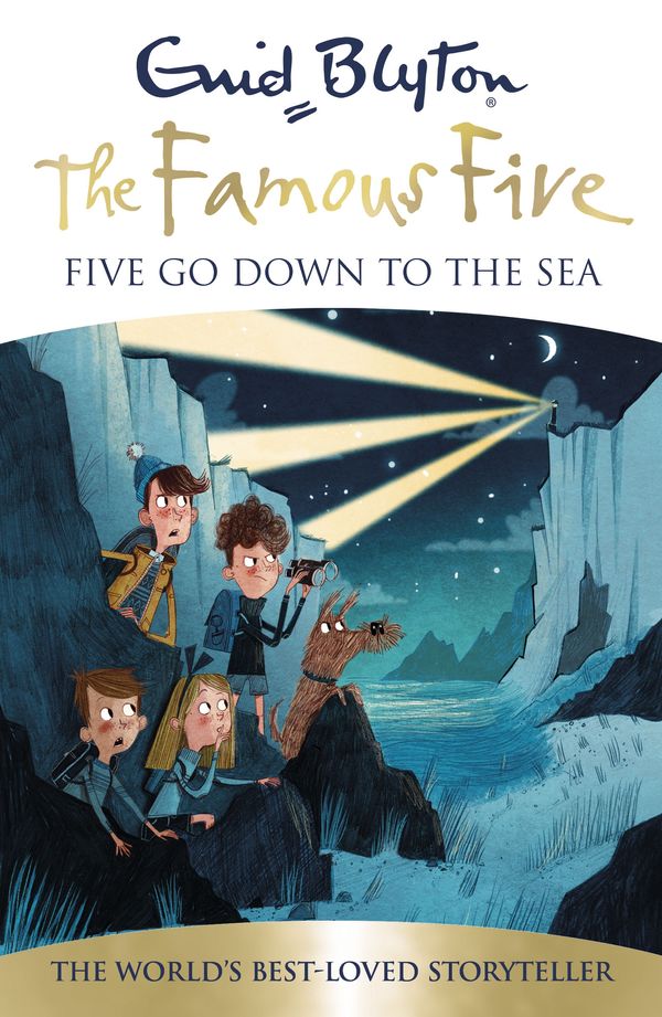 Cover Art for 9781444927542, Famous Five: Five Go Down To The Sea: Book 12 by Enid Blyton