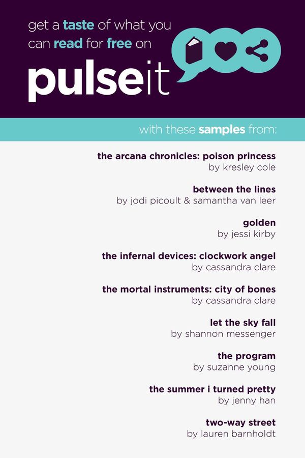 Cover Art for 9781481404273, Get a Taste of Pulseit! by Shannon Messenger, Suzanne Young, Jodi Picoult, Samantha van Leer