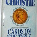Cover Art for 9780425067789, Cards on the Table by Agatha Christie