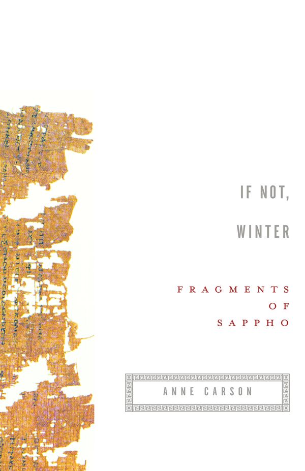 Cover Art for 9780375724510, If Not, Winter by Sappho