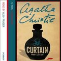 Cover Art for 9780007294183, Curtain by Agatha Christie, Hugh Fraser