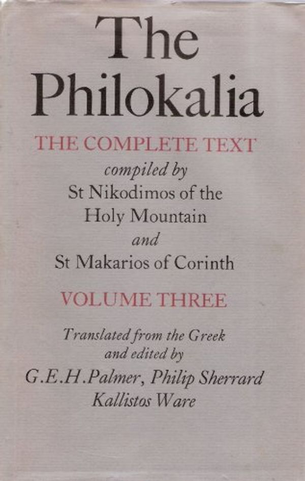 Cover Art for 9780571117260, Philokalia: v. 3 by G. E. H. Palmer, etc.