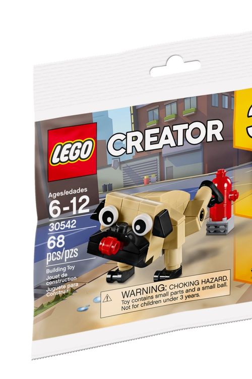 Cover Art for 5702016122411, Cute Pug Set 30542 by LEGO