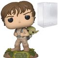 Cover Art for B09DXLXVBH, POP Star Wars: The Empire Strikes Back 40th Anniversary - Luke Skywalker Training with Yoda Funko Pop! Vinyl Figure (Bundled with Compatible Pop Box Protector Case) by Unknown