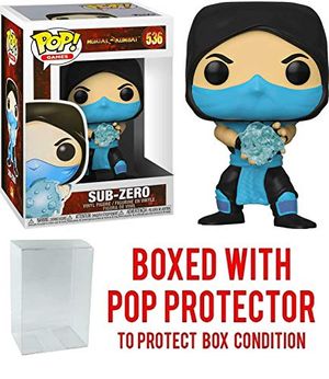 Cover Art for 0636339996853, Pop Games: Mortal Kombat Sub-Zero #536 Pop Action Figure (Bundled with Ecotek Protector to Protect Display Box) by Funko