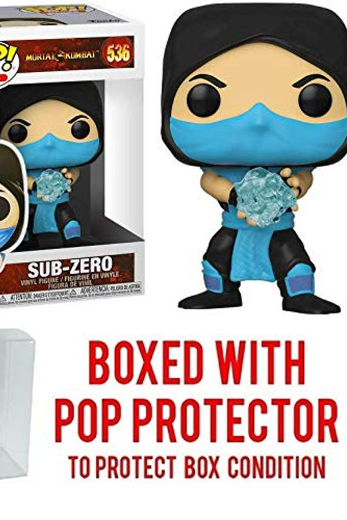 Cover Art for 0636339996853, Pop Games: Mortal Kombat Sub-Zero #536 Pop Action Figure (Bundled with Ecotek Protector to Protect Display Box) by Funko