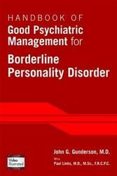 Cover Art for 9781585624607, Handbook of good psychiatric management for borderline personality disorder by John G. Gunderson