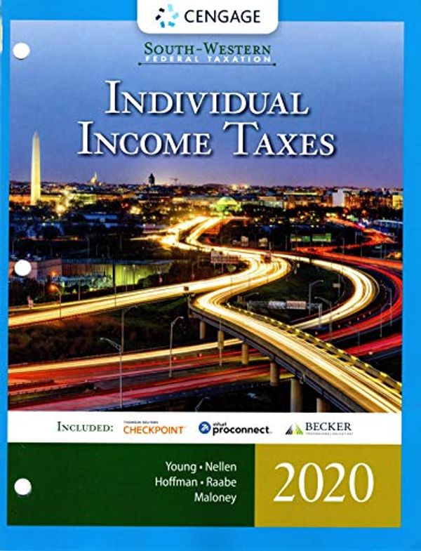 Cover Art for 9780357109243, Individual Income Taxes, 2020 Edition, Loose-leaf Version by James C. Young, Annette Nellen, William H. Hoffman,, Jr.