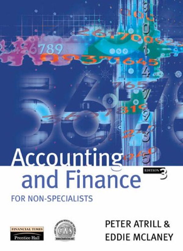 Cover Art for 9780273646327, Accounting and Finance for Non-Specialists by Dr. Peter Atrill, Eddie McLaney