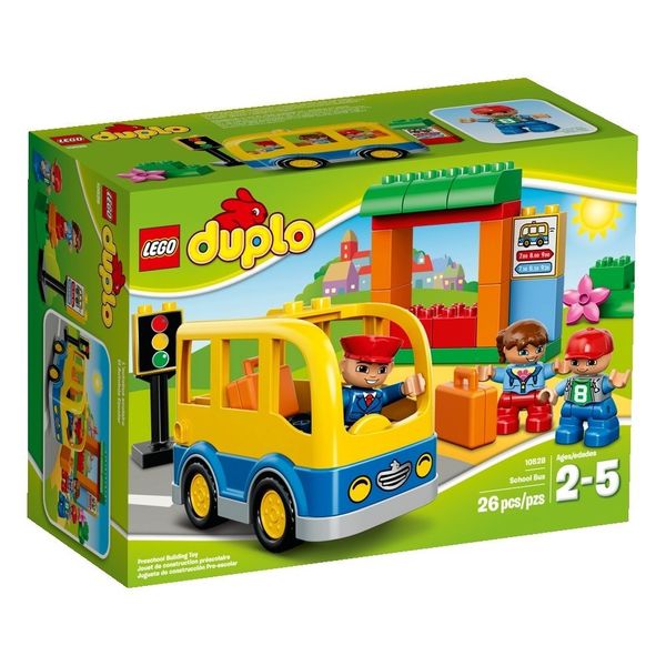 Cover Art for 0673419211512, School Bus Set 10528 by LEGO