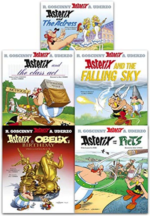 Cover Art for 9789526530918, Asterix Series 7 Collection 5 Books Set (Book 31-35) (Asterix and the Actress, Asterix and the Class Act, Asterix And The Falling Sky, Asterix and Obelixs Birthday, Asterix and the Picts) by Rene Goscinny, Albert Uderzo