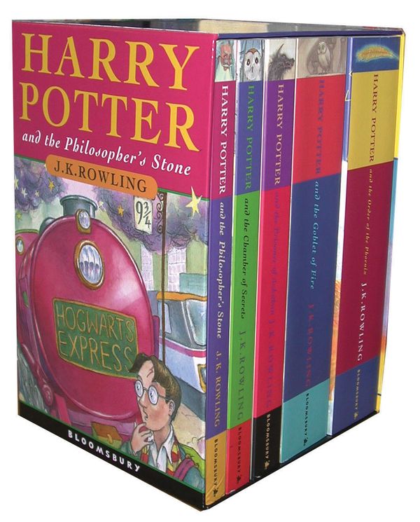 Cover Art for 9780747575443, Harry Potter Kids pb Boxed Set x 5 by J.k. Rowling
