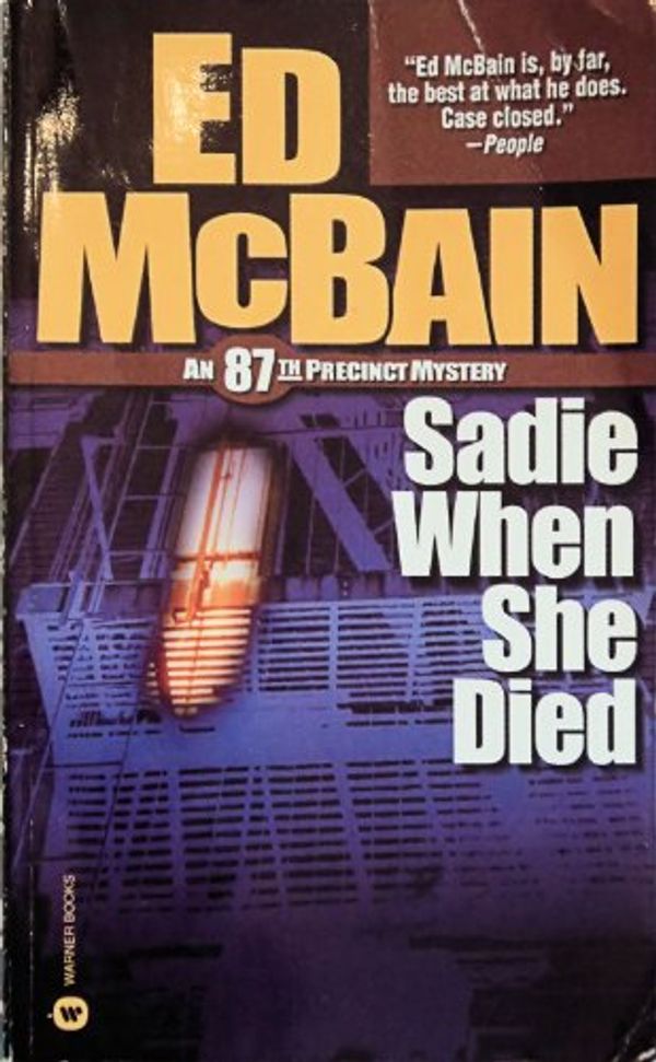 Cover Art for 9780446609692, Sadie When She Died by Ed McBain