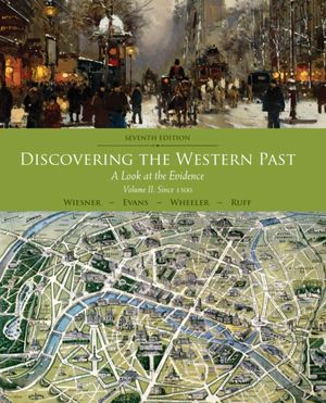 Cover Art for 9781111837174, Discovering the Western Past by Wiesner-Hanks, Merry E., Andrew D. Evans, William Bruce Wheeler, Julius Ruff