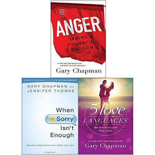 Cover Art for 9789123832491, Gary Chapman Collection 3 Books Set (5 Love Languages, When Sorry Isn't Enough, Anger) by Gary Chapman