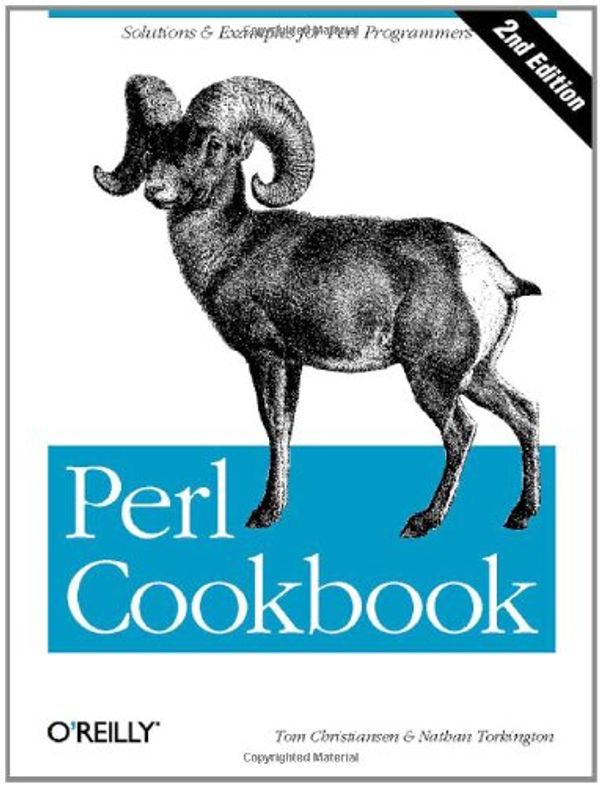 Cover Art for 9780596003135, Perl Cookbook by Tom Christiansen, Nathan Torkington