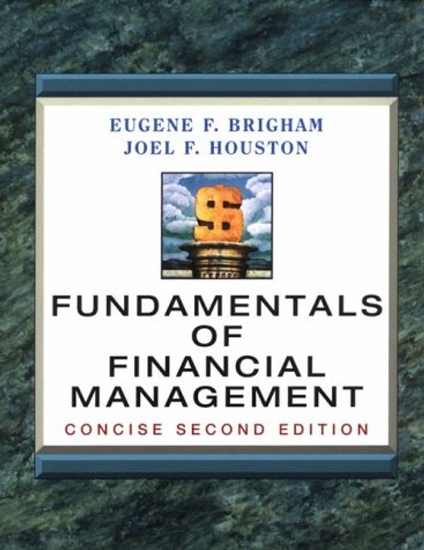 Cover Art for 9780030223198, Fundamentals of Financial Management by Eugene F. Brigham