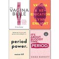 Cover Art for 9789123894772, Period [Hardcover], Period Power, The Vagina Bible and Vagina A re-education 4 Books Collection Set by Emma Barnett, Maisie Hill, Dr. Jennifer Gunter