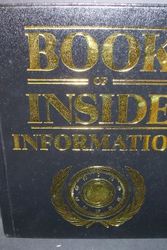 Cover Art for 9780887235085, Book of Inside Information by Bottom Line Books