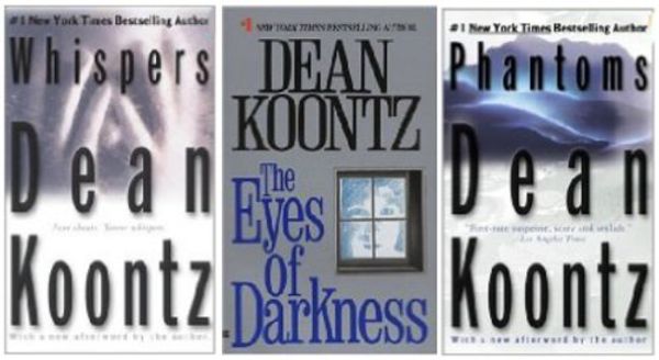 Cover Art for B001J51O6E, Dean Koontz 3 Pack - Whispers / The Eyes of Darkness / Phantoms by Dean Koontz, Dean Koontz