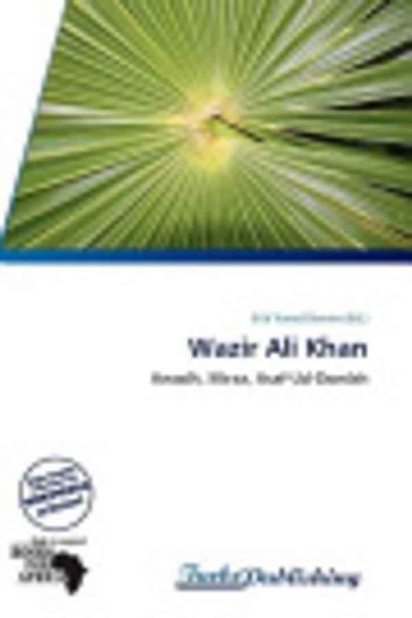 Cover Art for 9786138881520, Wazir Ali Khan by Erik Yama Tienne