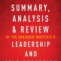 Cover Art for 9781683785354, Summary, Analysis & Review of The Arbinger Institute's Leadership and Self-Deception by Instaread by Instaread Summaries