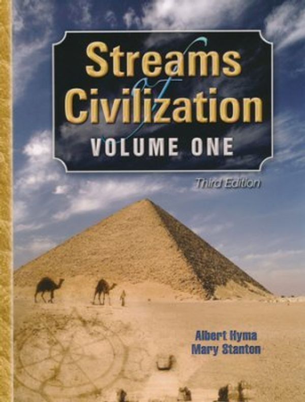 Cover Art for 9781629820507, Streams of Civilization, Volume 1 (3rd Edition) by Albert Hyma