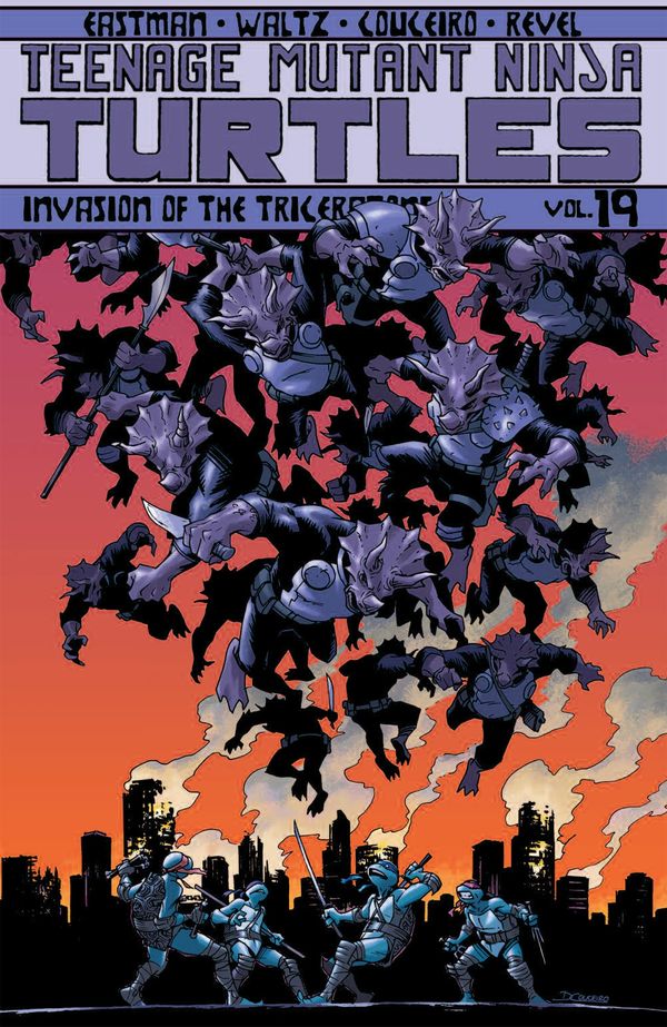 Cover Art for 9781684052691, Teenage Mutant Ninja Turtles Volume 19: Invasion of the Triceratons by Tom Waltz, Kevin Eastman
