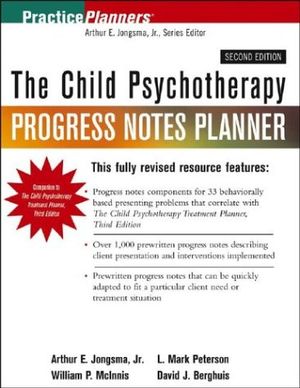 Cover Art for 9780471459804, The Child Psychotherapy Progress Notes Planner by William McInnes