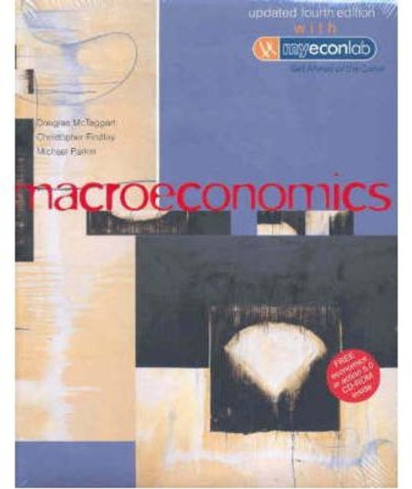 Cover Art for 9781741034424, Macroeconomics by Douglas F. McTaggart