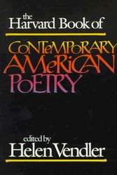 Cover Art for 9780674373402, The Harvard Book of Contemporary American Poetry by H Vendler