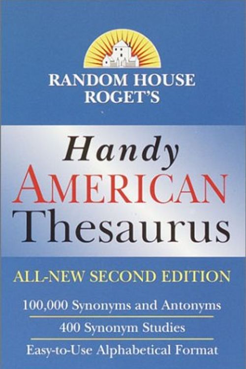 Cover Art for 9780375719615, Random House Roget's Handy American Thesaurus: Second Edition (Handy Reference Series) by Random House