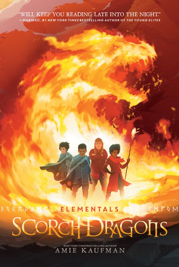 Cover Art for 9780062458025, ELEMENTALS SCORCH DRAGONS PB by Amie Kaufman