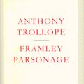 Cover Art for 9781857151718, Framley Parsonage by Anthony Trollope