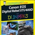 Cover Art for 9781118052297, Canon EOS Digital Rebel XTI/400d for Dummies by Julie Adair King