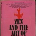 Cover Art for 9780553138757, Zen and the Art of Motorcycle Maintenance by Robert Pirsig