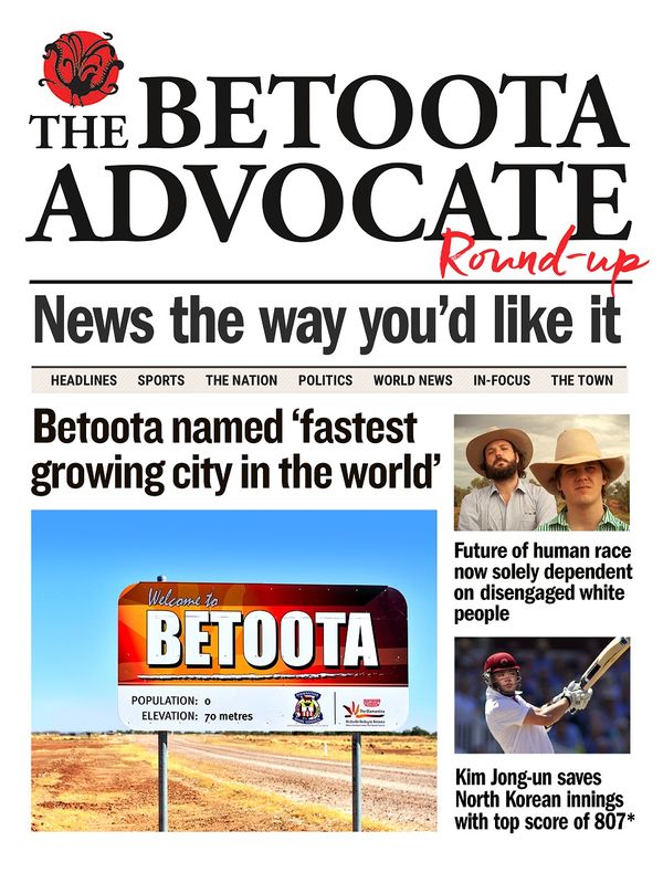 Cover Art for 9780733337857, The Betoota Advocate Round-up by The Betoota Advocate