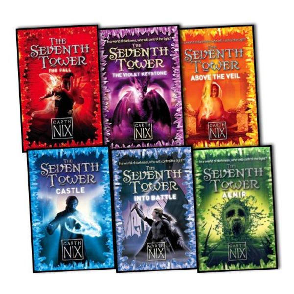 Cover Art for 9783200303485, The Seventh Tower Collection 6 Books Set pack RRP : 35.94 ( The Fall, Castle, Aenir, Above the Veil, Into Battle, The Violet Keystone )(Garth Nix (The Seventh Tower)) (The Seventh Tower) by Garth Nix