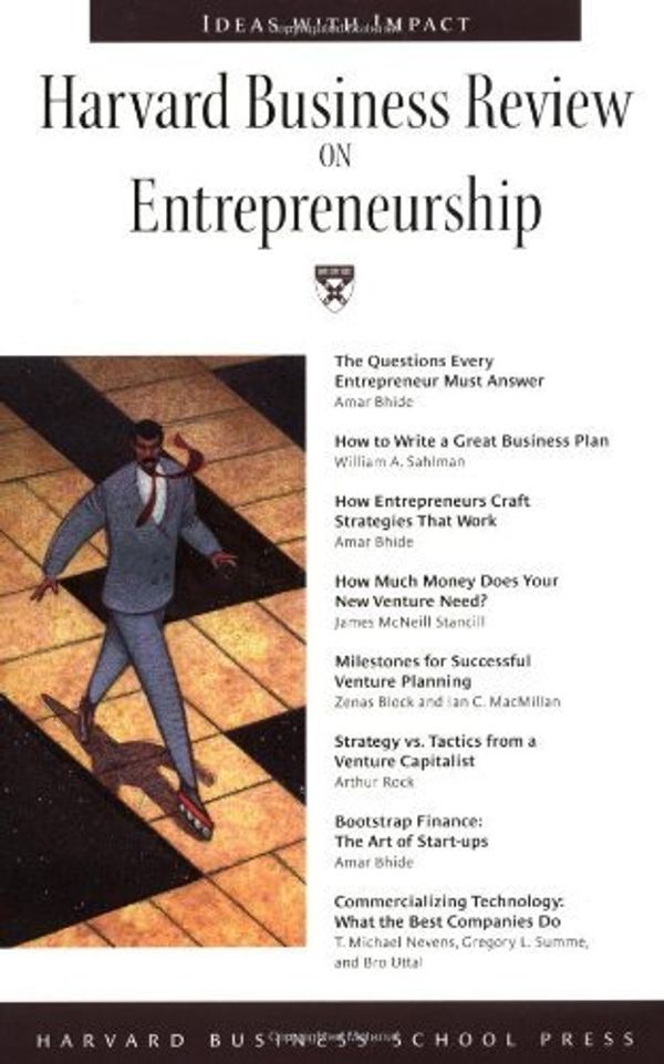 Cover Art for 9780875849102, "Harvard Business Review" on Entrepreneurship by Harvard Business Review