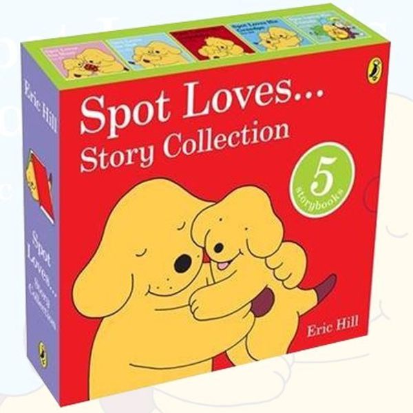 Cover Art for 9789444464692, Eric Hill Spot Loves Story 5 Books Bundle Collection (Spot Loves His Daddy, Spot Loves his Mum, Spot Loves His Grandma, Spot Loves His Grandpa) by Eric Hill