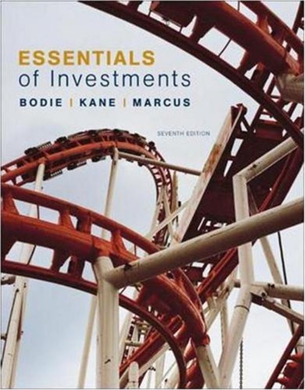 Cover Art for 9780073368719, Essentials of Investments by Zvi Bodie, Alex Kane, Alan Marcus