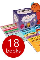 Cover Art for 9780603567391, Mr Men & Little Miss Glitter Box Gift Set Collection 18 Books + Mr Tickle Soft Toy by Roger Hargreaves