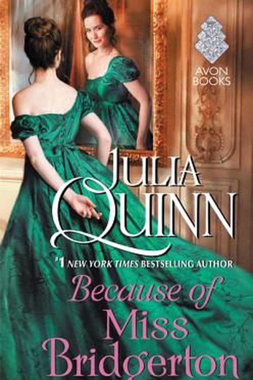 Cover Art for 9780062388148, Because of Miss Bridgerton by Julia Quinn